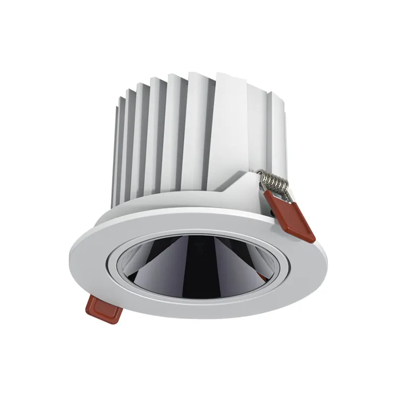 Recessed Aluminum COB LED Downlight 10-30W 75-140m