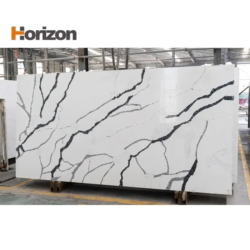 Calacatta Engineered Quartz Slab 3200x1600mm