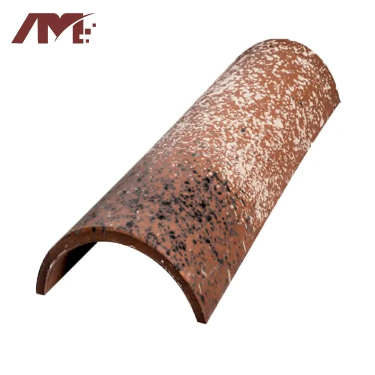 Glazed Curved Clay Roof Tile