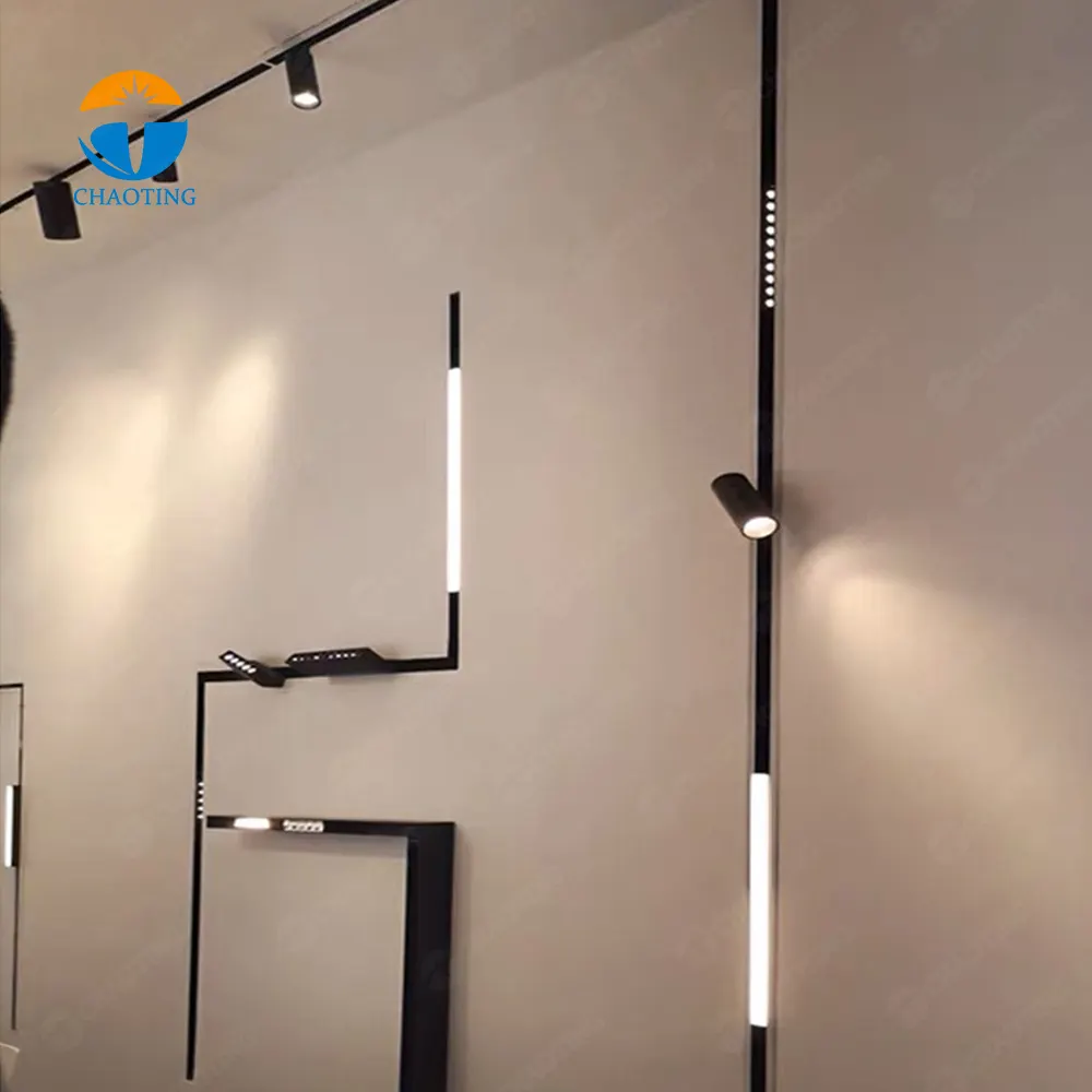 Recessed Aluminum Magnetic LED Track Spotlight 6-24W 48V product sample
