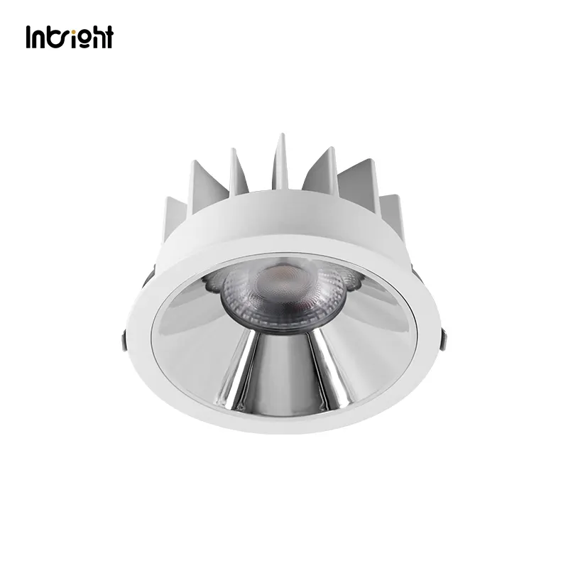 Dimmable Recessed Round COB LED Downlight 10-50W IP65