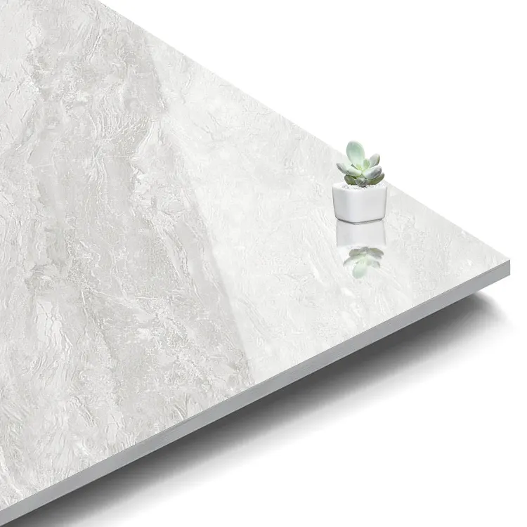 Stone-Look Polished Porcelain Wall And Floor Tile 600x600mm