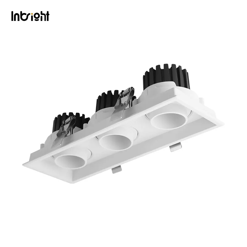 Adjustable Recessed Aluminum COB LED Downlight 10-25W IP65