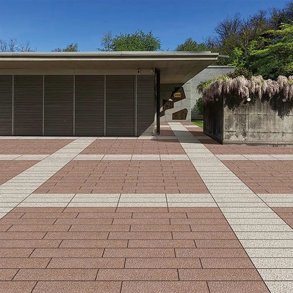 Non-Slip Stone-Look Porcelain Outdoor Tile 600x600mm