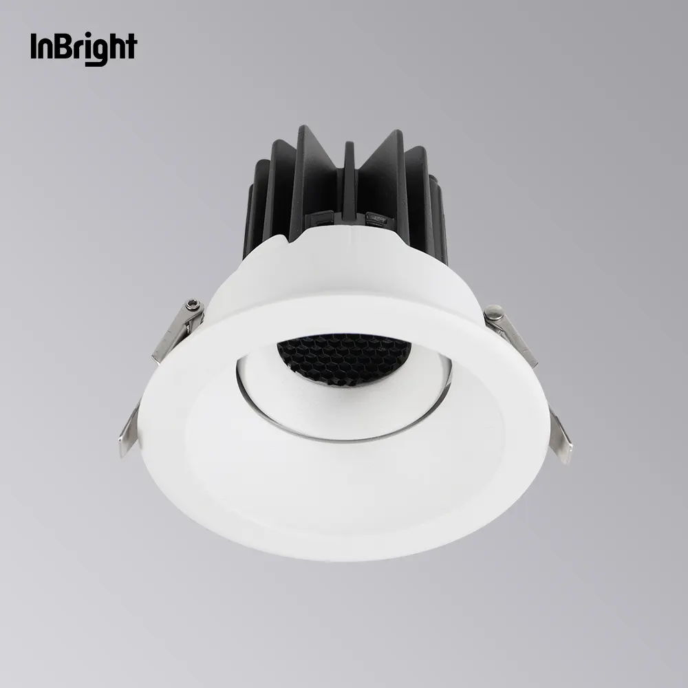 Anti-Glare Adjustable Dimmable DALI LED Downlight 8-28W