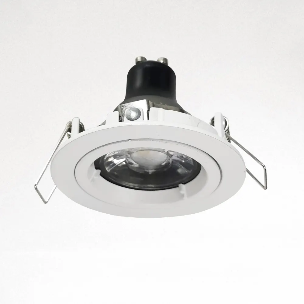 Aluminum Downlight Housing White GU10/MR16