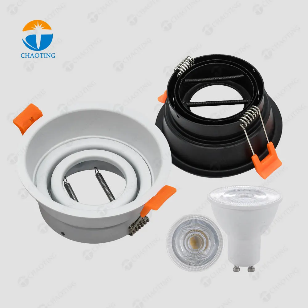 Adjustable Smart Recessed Downlight Housing PAR30/MR16/GU10/AR111 6500K