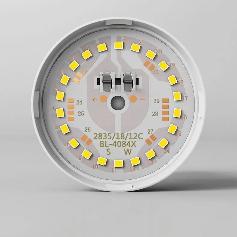 Aluminum LED Light Bulb 3W B22/E27 Base