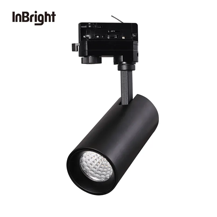 Anti-Glare Rotatable Aluminum LED Track Spotlight 12-36W