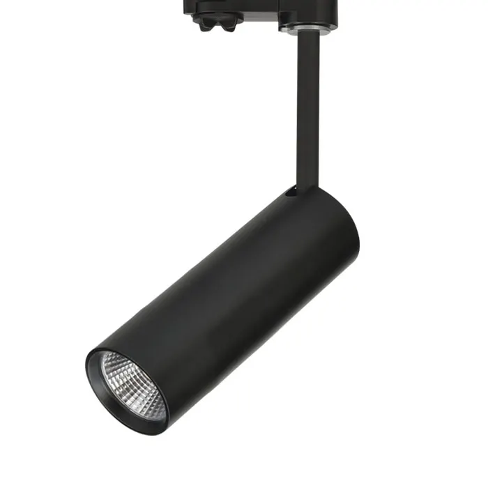 Aluminum COB LED Track Spotlight Black 20-35W