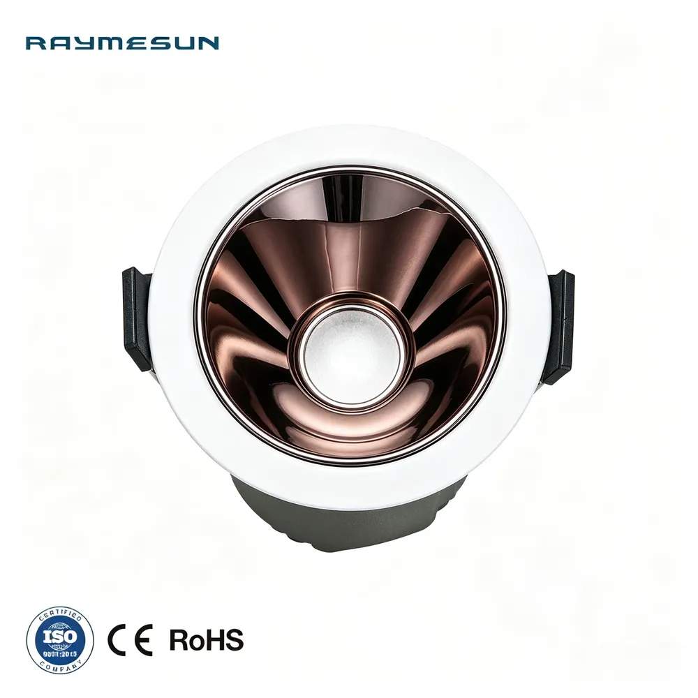 Trimless Recessed Round LED Downlight White