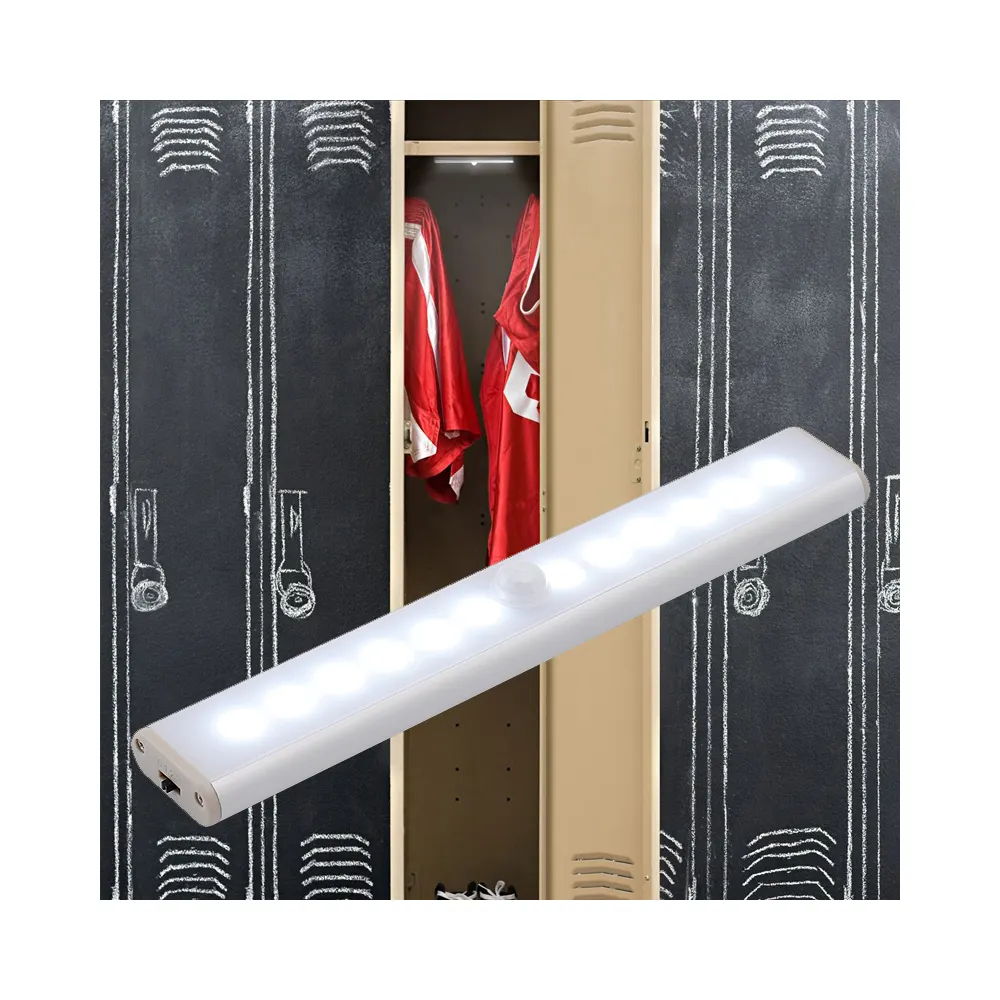 Wireless LED Motion Sensor Cabinet Night Light USB Rechargeable