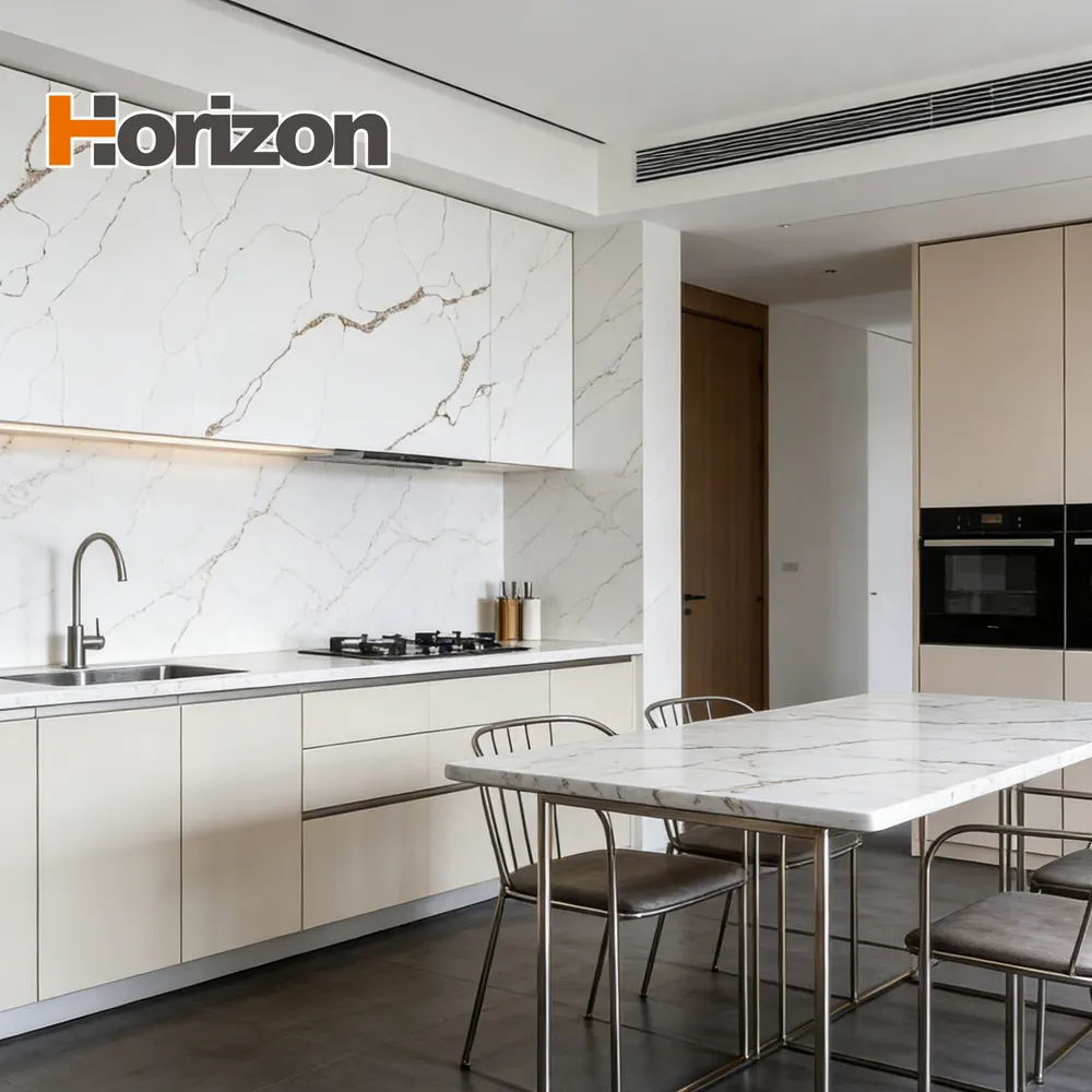 Calacatta Engineered Quartz Slab 3200x1600mm