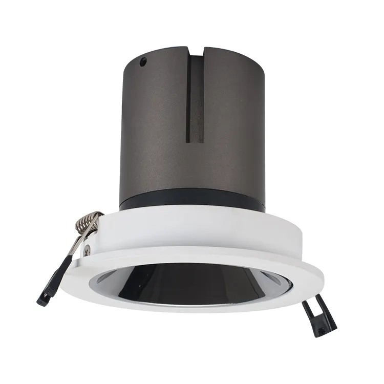 Anti-Glare Smart Aluminum COB LED Downlight Black 9-40W IP20/IP44