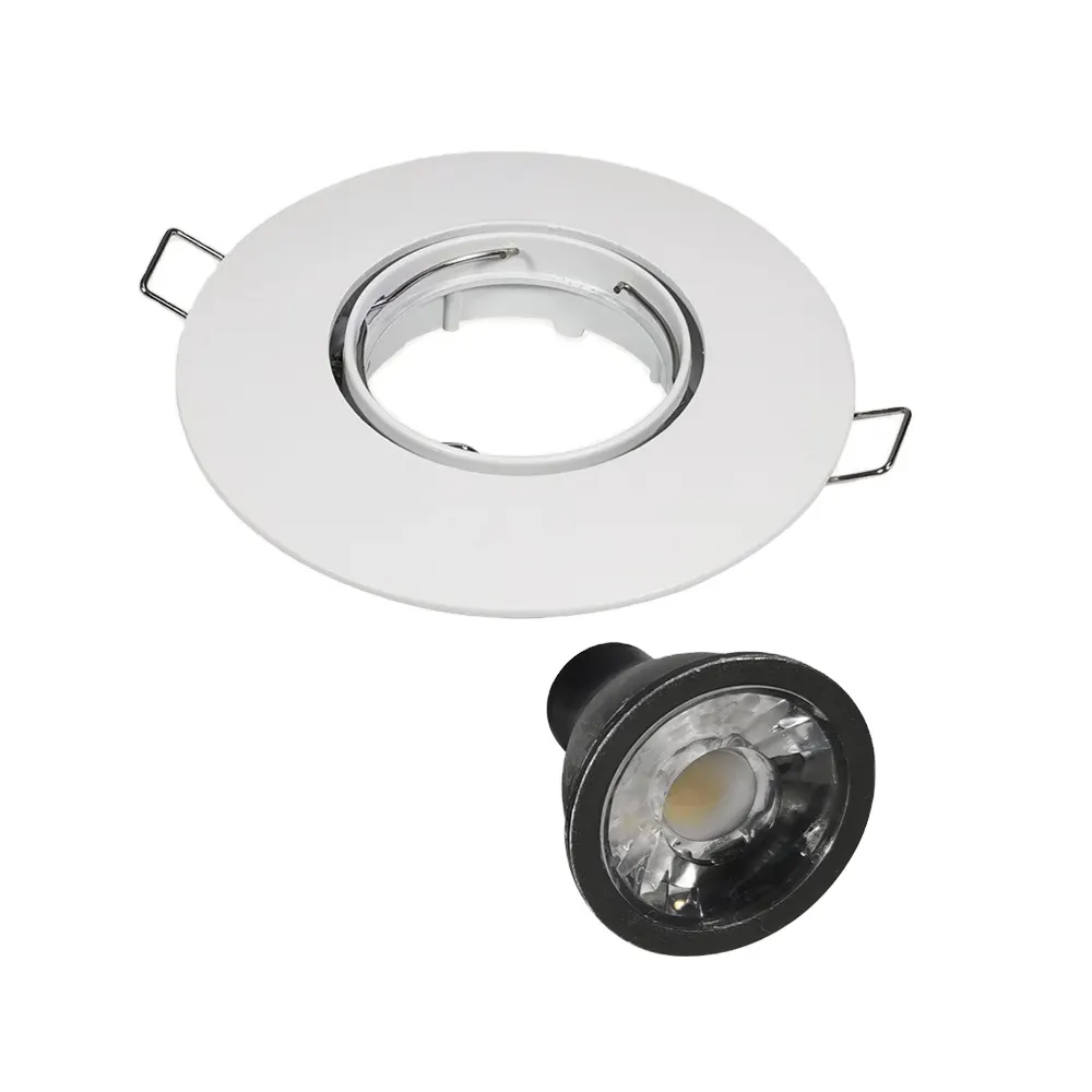 Adjustable Recessed Aluminum Downlight Housing MR16/GU10