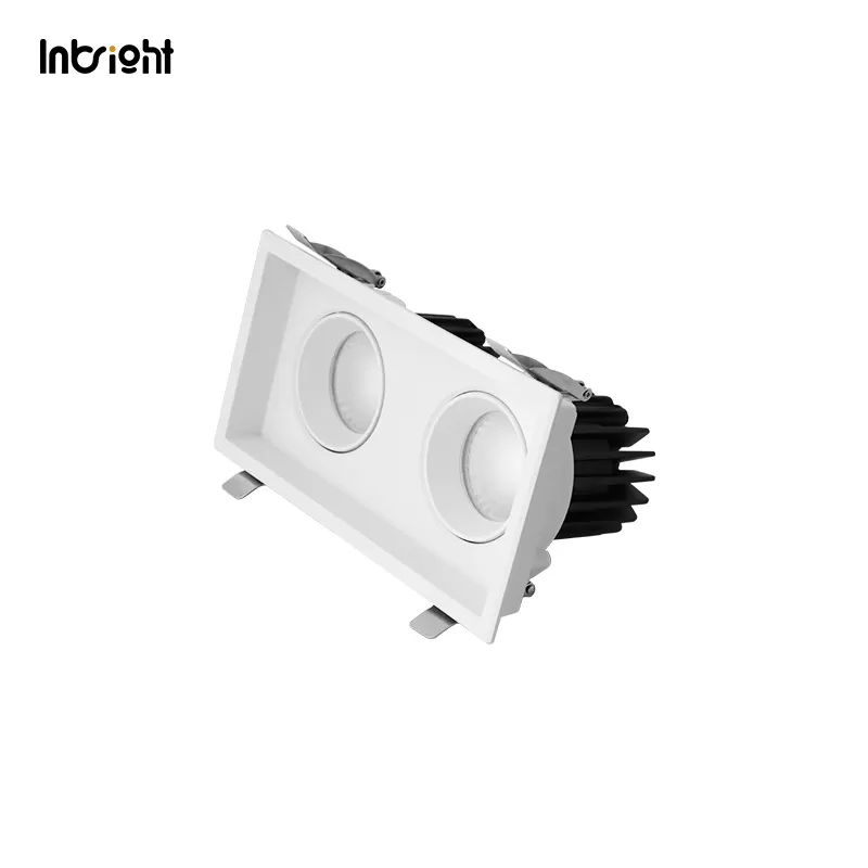 Recessed Aluminum LED Grille Spotlight 10-25W