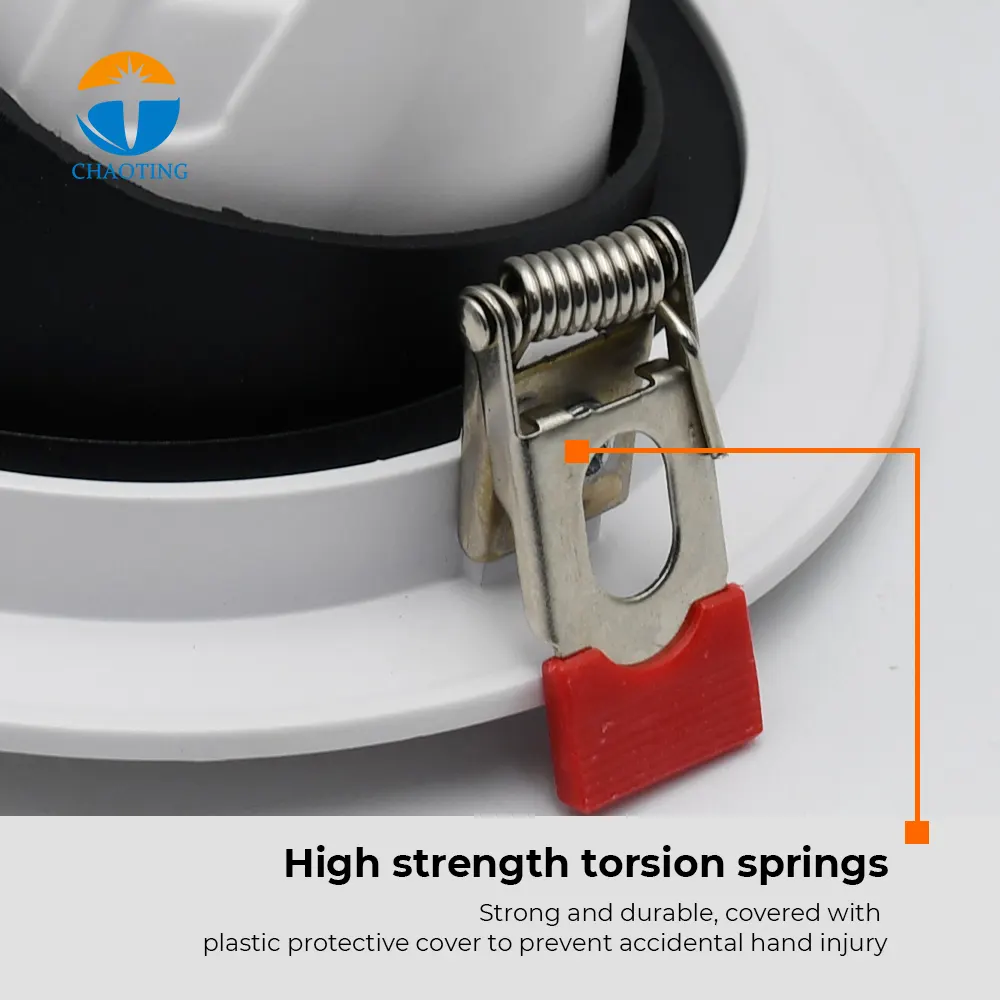 Adjustable Recessed Aluminum LED Downlight 10-40W