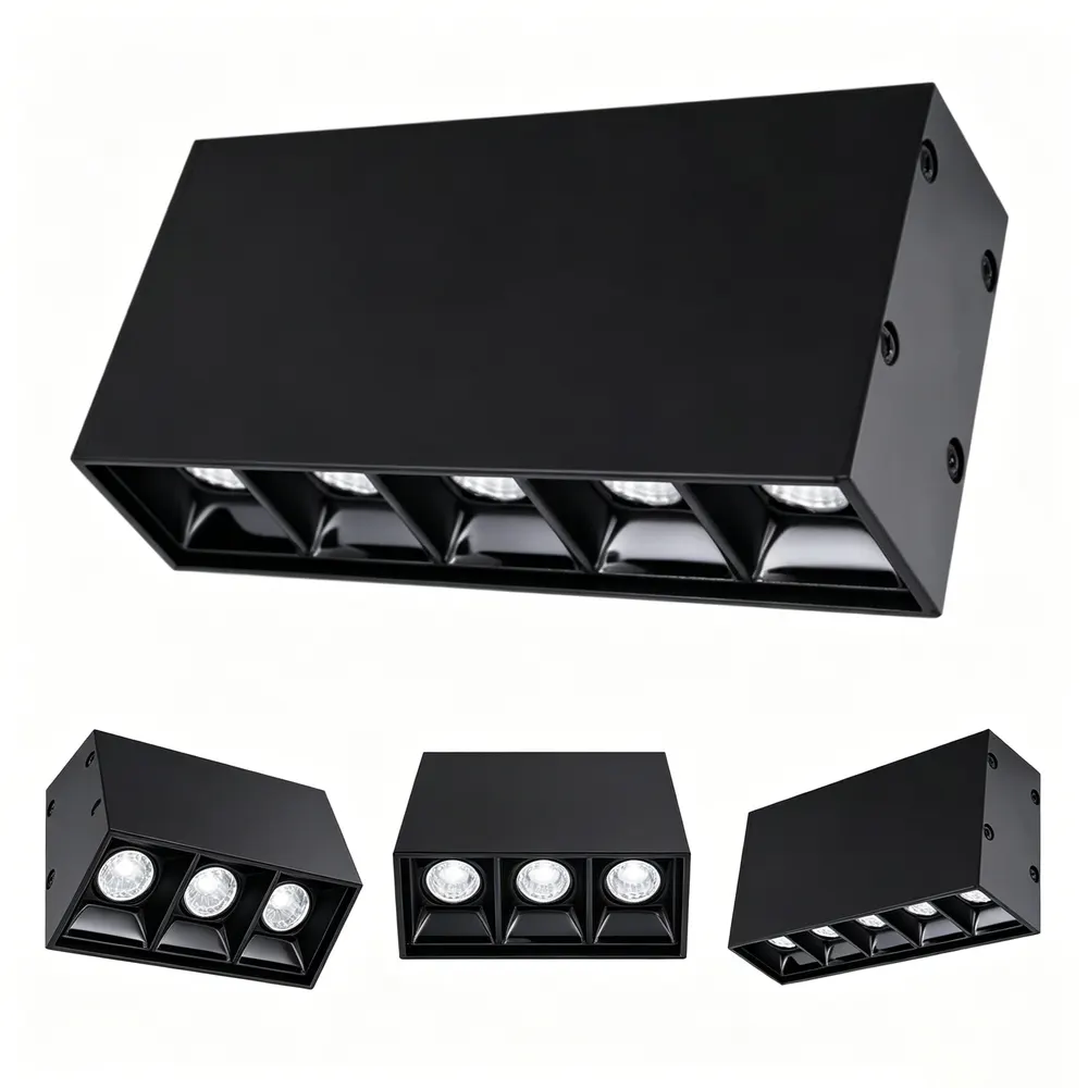 Aluminum LED Track Grille Spotlight 3000K/4000K