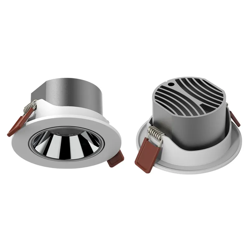 Recessed/Surface-Mounted Round Aluminum COB LED Downlight product sample