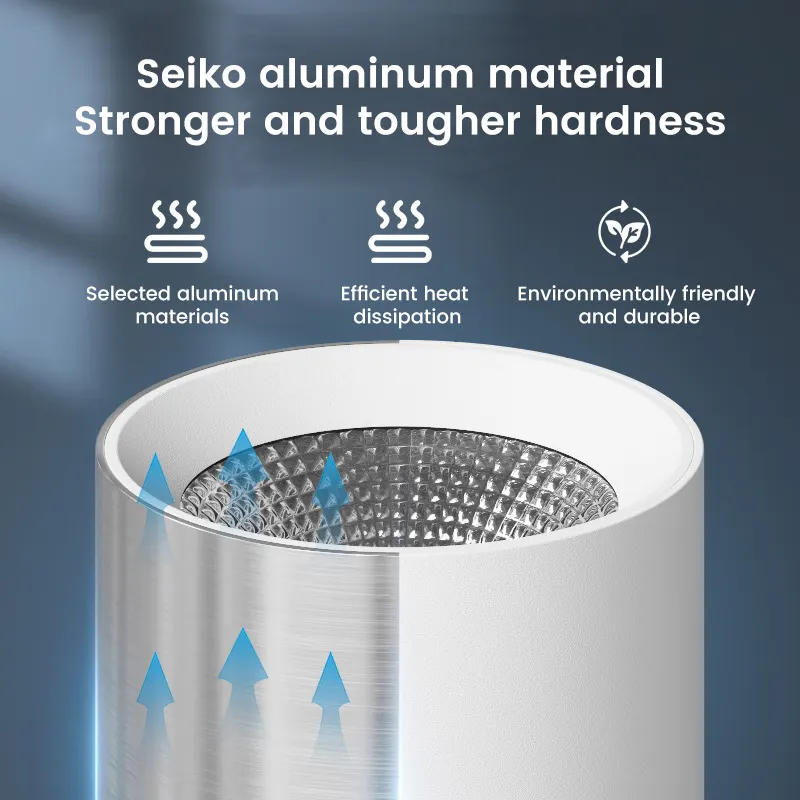 Surface-Mounted Aluminum LED Downlight 12-40W