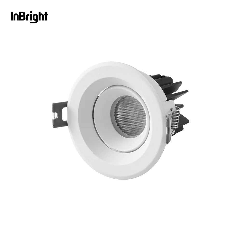 Adjustable Anti-Glare Recessed COB LED Downlight 8-25W