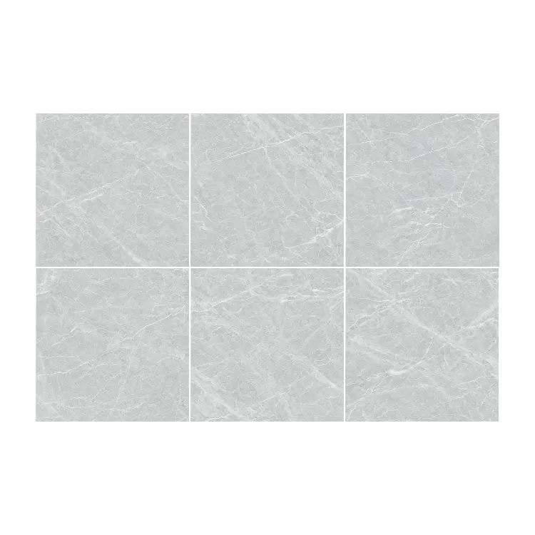 Marble-Look Porcelain Wall And Floor Tile 600x600mm
