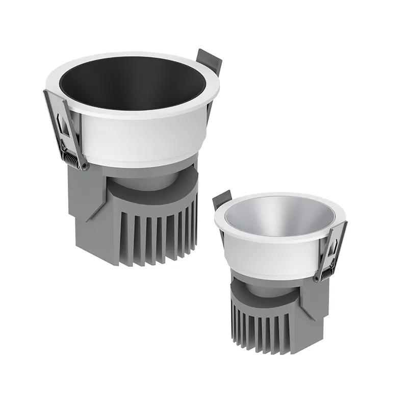 Recessed Aluminum COB LED Downlight 5-15W 3000K/4000K/6500K