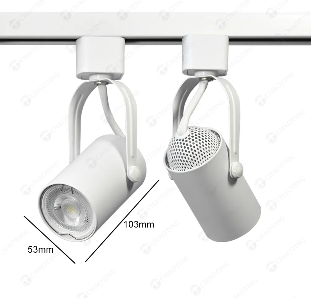 Aluminum Track Spotlight Housing MR16/GU10