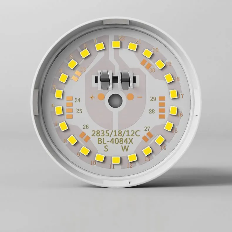 Aluminum LED Light Bulb 3W B22/E27 Base