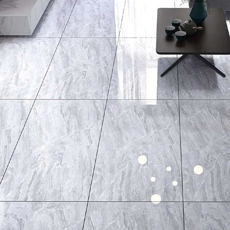 Stone-Look Polished Porcelain Floor Tile 600x1200mm