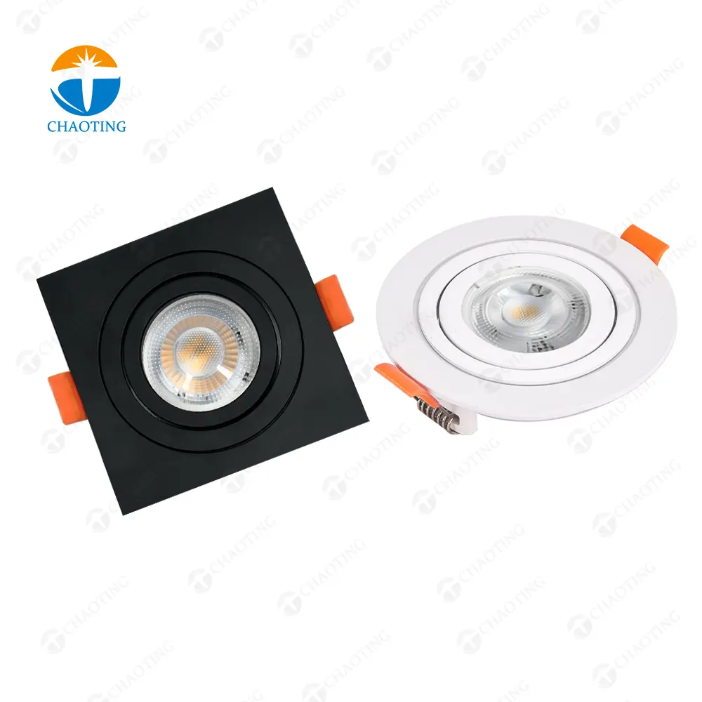 Surface-Mounted Aluminum Downlight Housing MR16/GU10