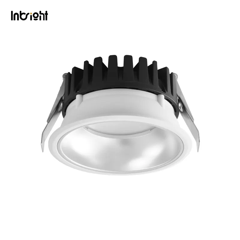 DALI 0-10V Dimmable Recessed LED Downlight 15-42W