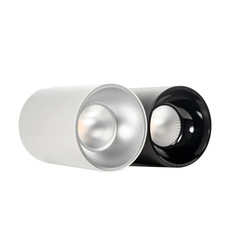 Anti-Glare Surface-Mounted Round COB LED Downlight 7-40W 85-265V