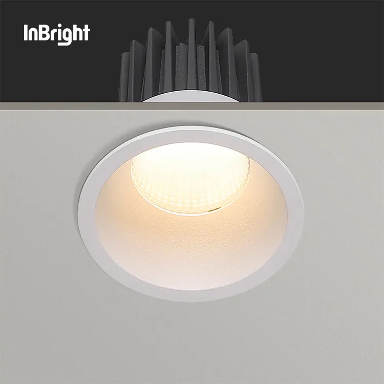 Anti-Glare Recessed Aluminum LED Downlight 5-18W