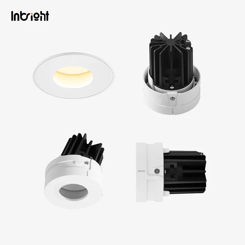 Recessed Aluminum Pinhole COB LED Downlight 8/15W IP65