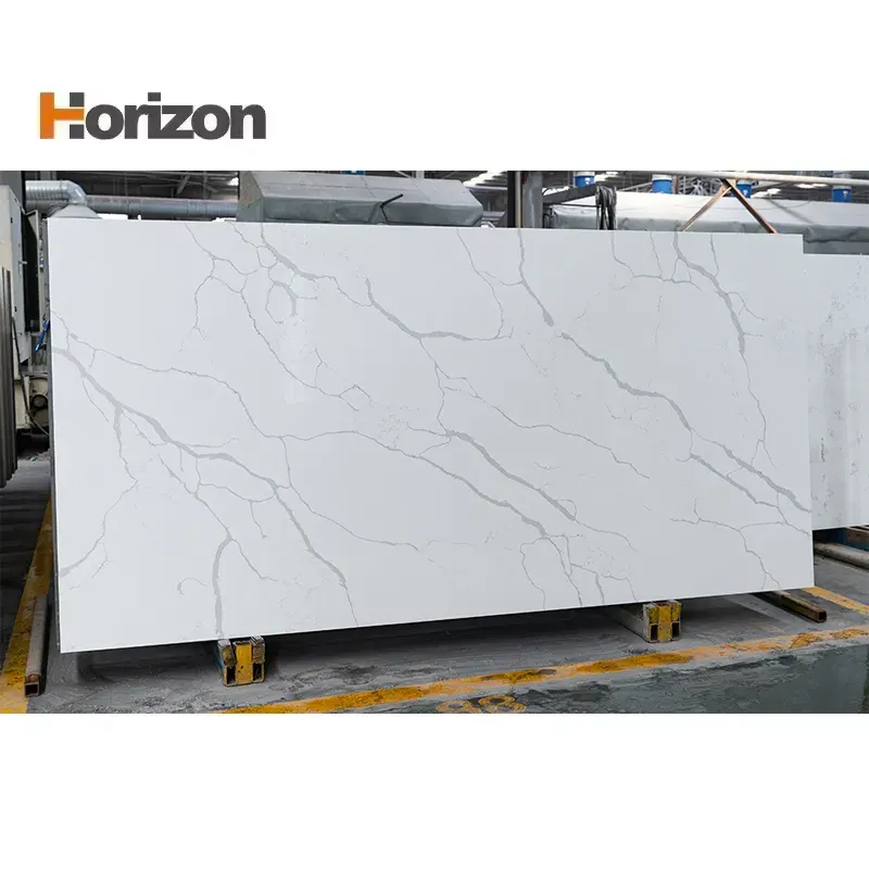 Calacatta Gray Engineered Quartz Slab 3200x1600mm