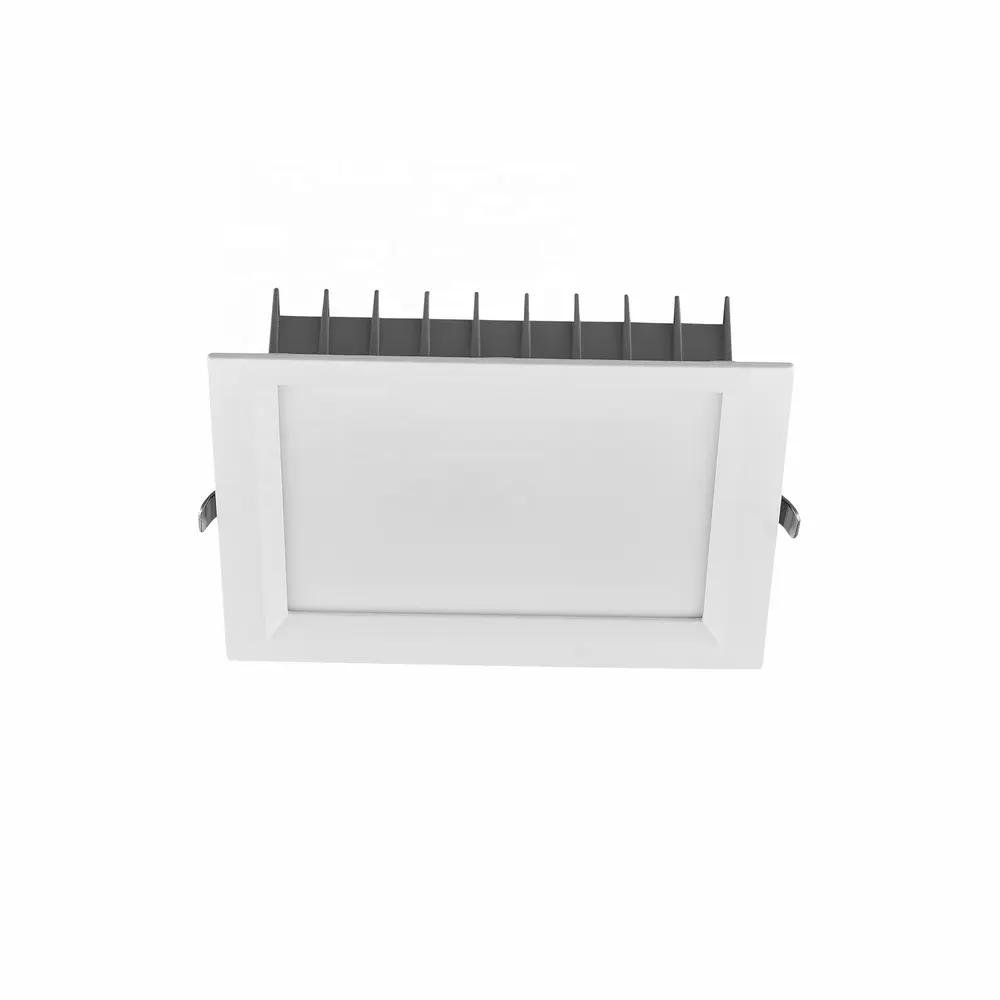 Recessed Square Aluminum LED Downlight 40W 4000K
