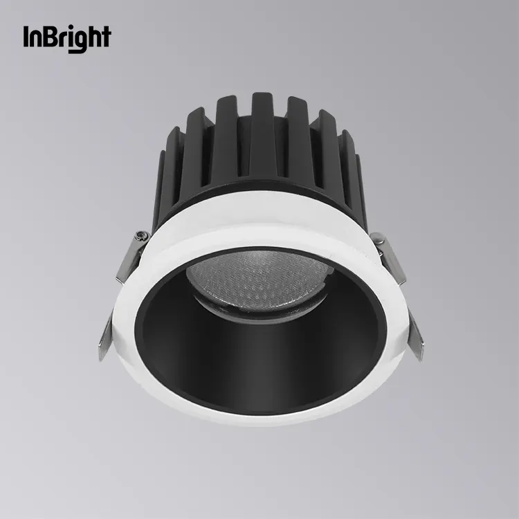 Dimmable Recessed Aluminum COB LED Downlight 8-25W IP65