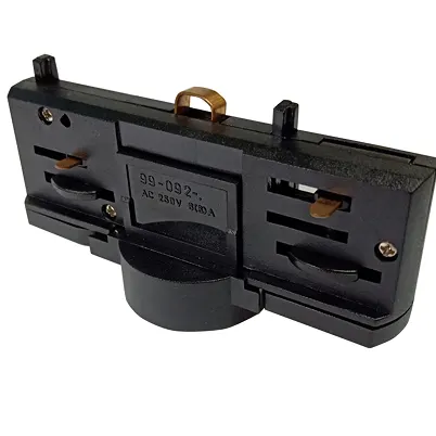 4-Wire 3-Circuit Track Adapter Black/White