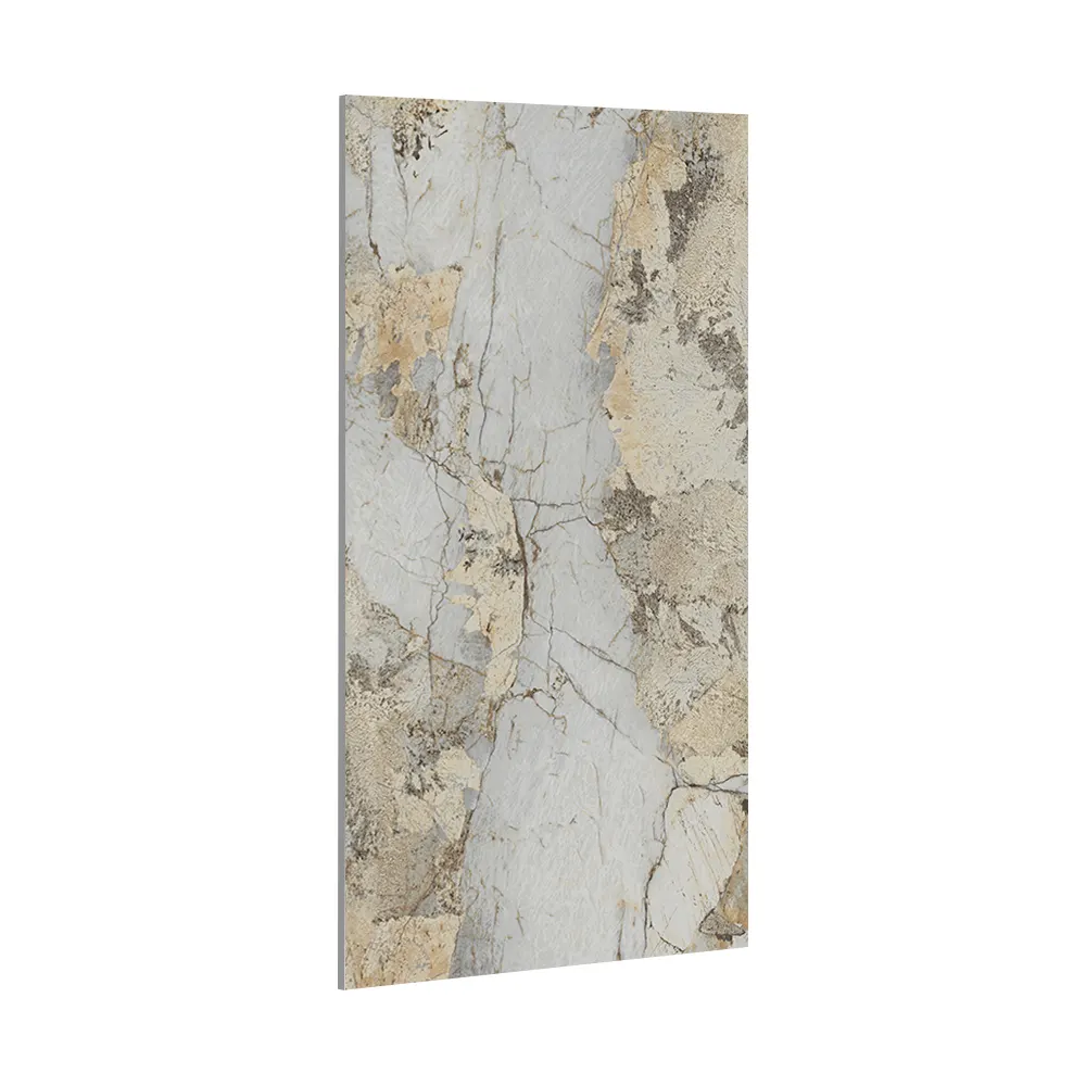 Marble-Look Polished Sintered Stone Slab 1600x3200mm