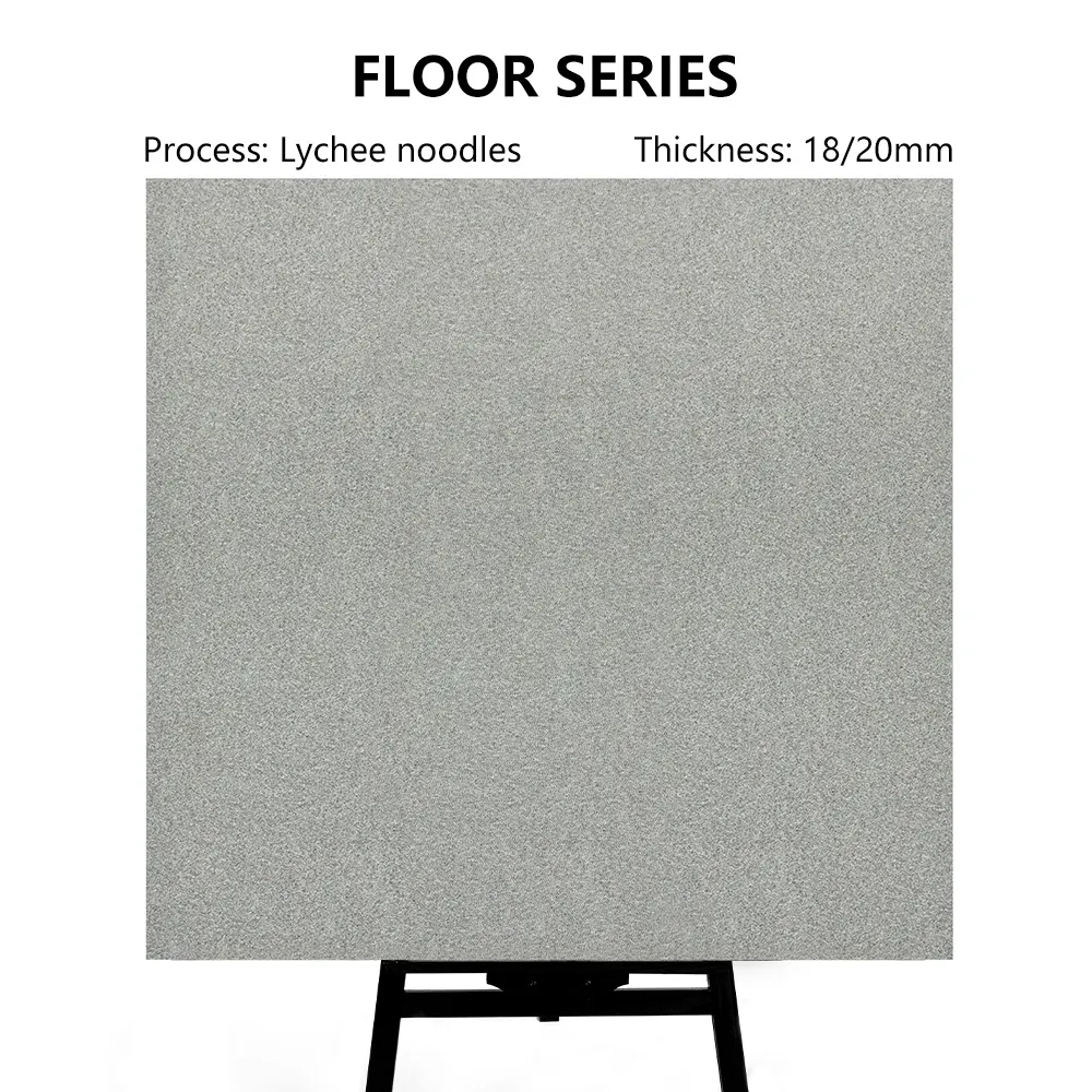 Non-Slip Stone-Look Porcelain Outdoor Tile 600x600mm