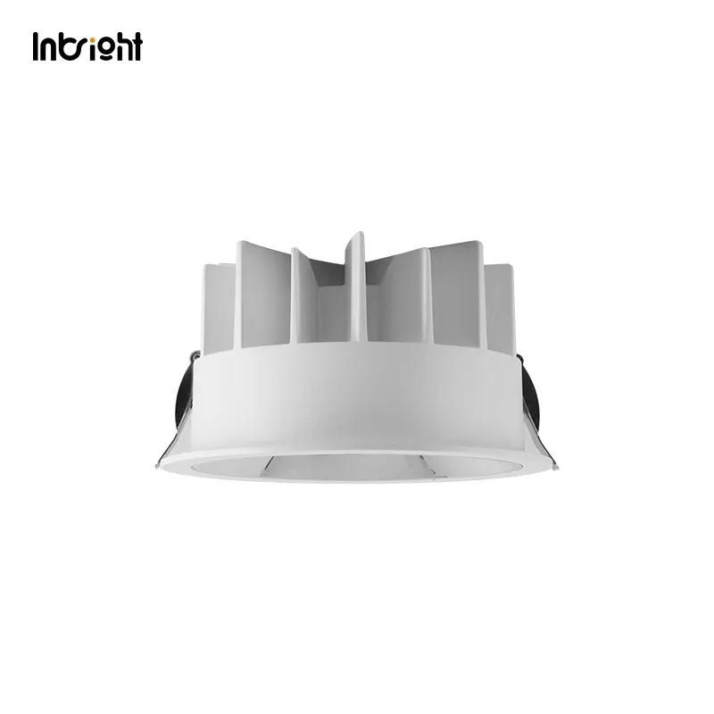 Dimmable Recessed Round COB LED Downlight 10-50W IP65