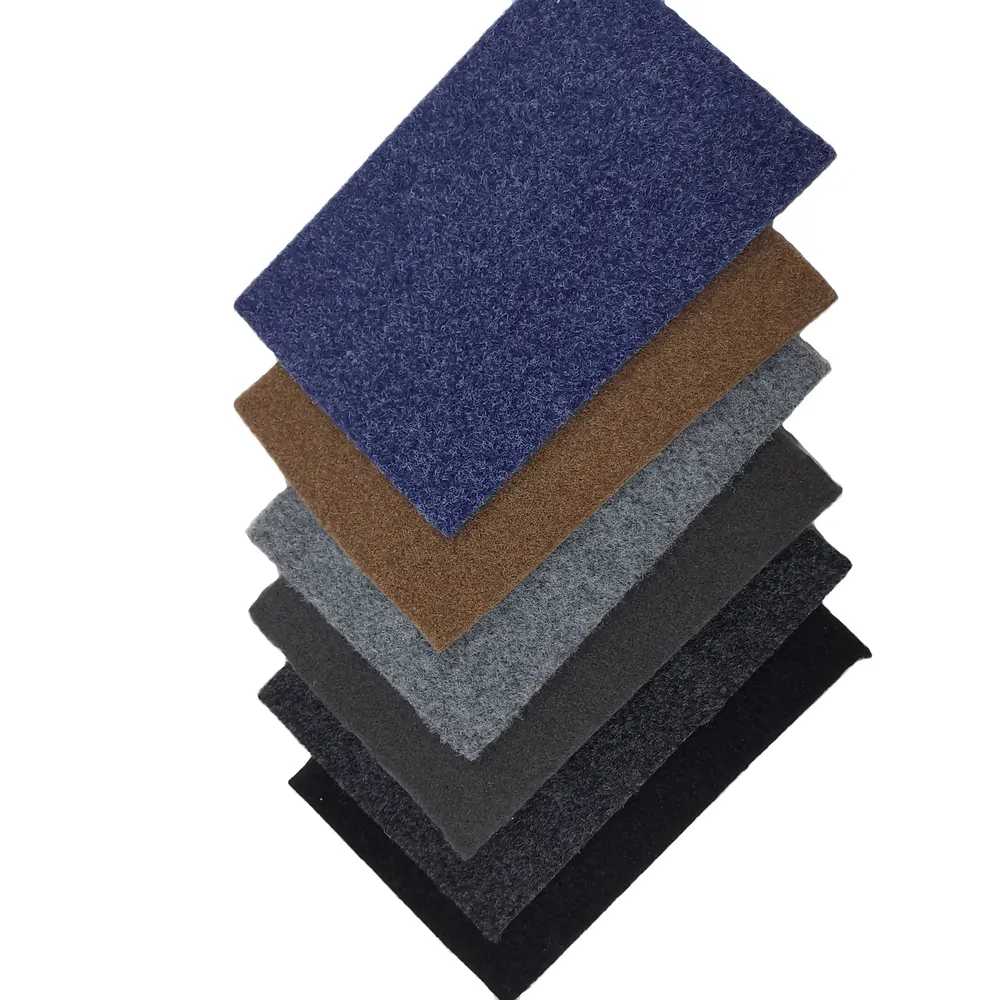 Nonwoven Velour Polyester Carpet Roll 4-8mm Thick