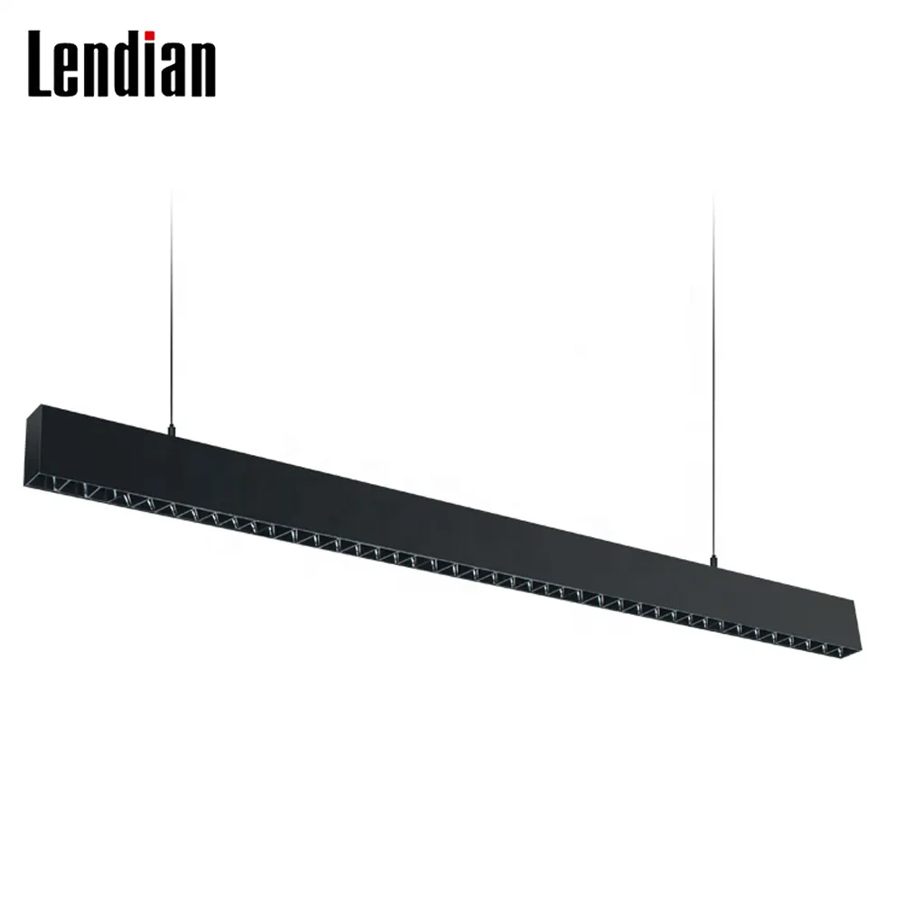 Slim Trimless Smart Recessed/Surface-Mounted Linear LED Pendant Light 600x39x75mm 20-50W