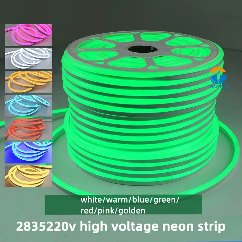 RGB LED Neon Rope Light 110V For Strip Lighting Installation