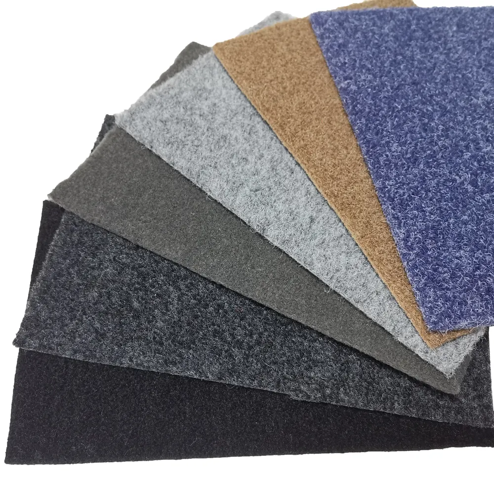Nonwoven Velour Polyester Exhibition And Event Carpet 4-8mm Thick