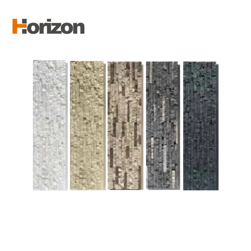 Mushroom-Texture PU Stone-Look Wall Panel