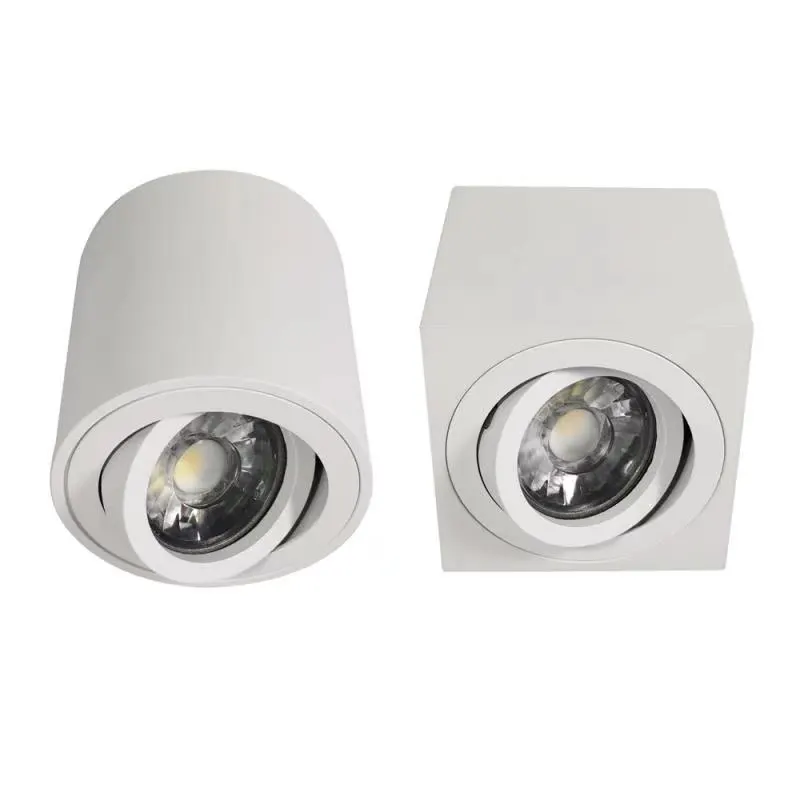 Surface-Mounted Round Aluminum LED Downlight 5-15W IP20
