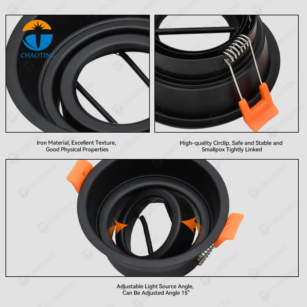 Adjustable Recessed LED Downlight 7W