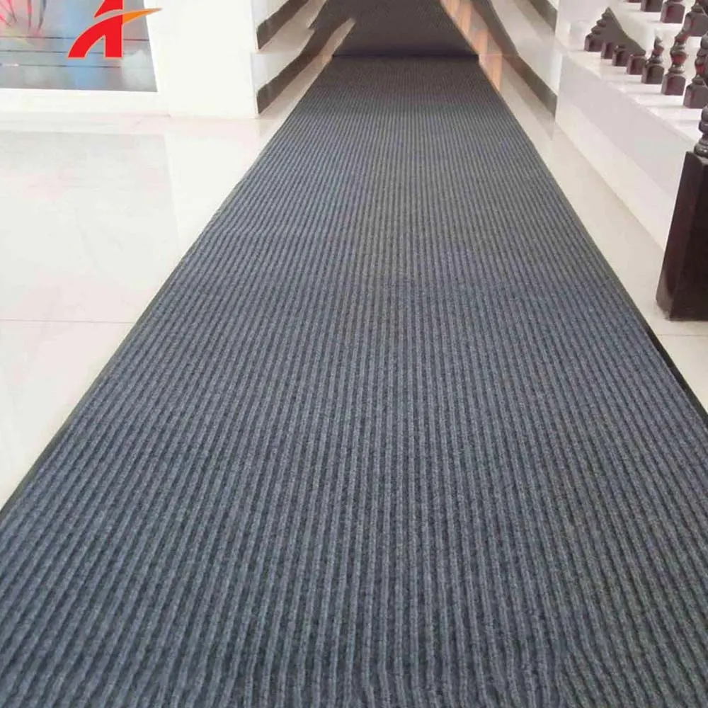 Ribbed Polyester Exhibition And Event Carpet 2-6mm Thick
